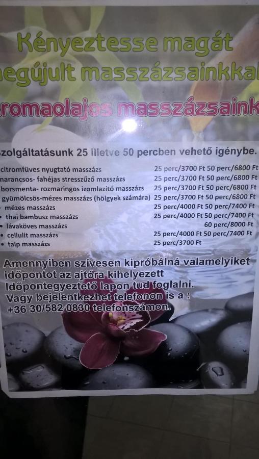 Lilla Wellnessapartman ザラカロシュ エクステリア 写真
